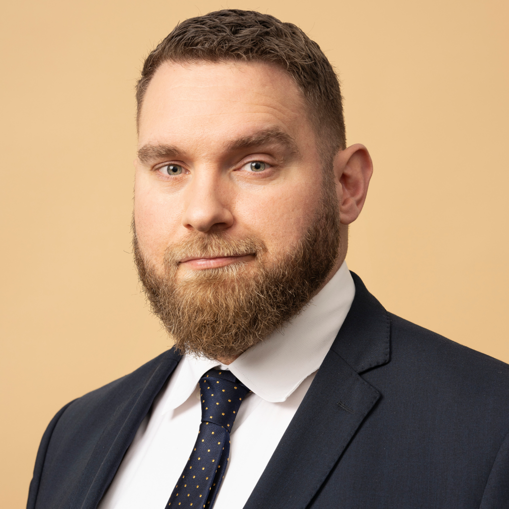 Steffen Larsen, formand for Retsudvalget og tidligere dørmand